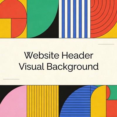 Website Header Visual Background